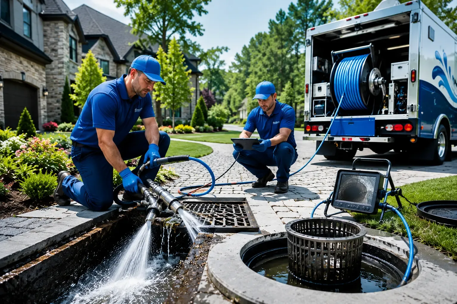 Local outdoor drain cleaning professionals in North Conway, NH